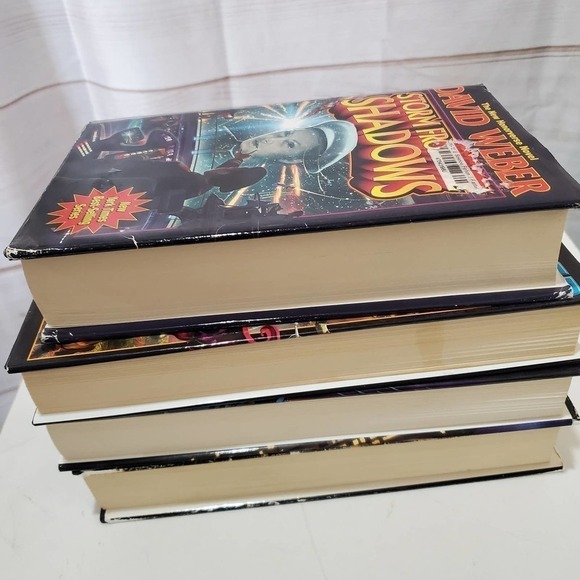 David Weber Classic 4 Book Science Fiction Bundle Novel Vintage Set - Picture 9 of 11